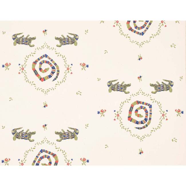 Reptilia 5-Yard Wallpaper, Bright Multi - Wallpaper - 5