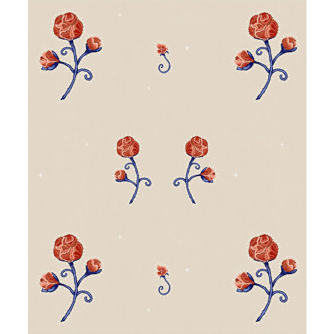 Rhinestone Cowboy 5-Yard Wallpaper, Poppy - Wallpaper - 7