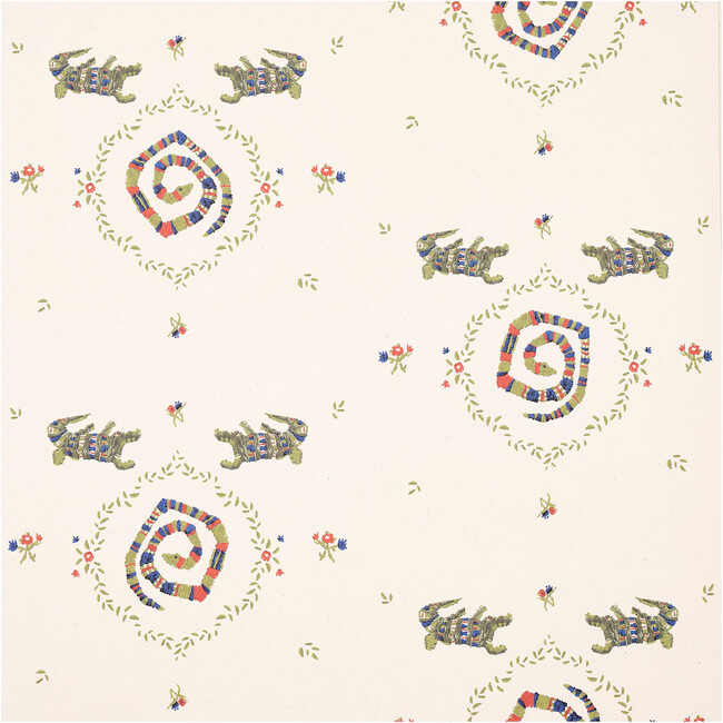 Reptilia 5-Yard Wallpaper, Bright Multi - Wallpaper - 7