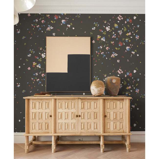 Fairfarren 10-Yard Wallpaper, Dark Multi