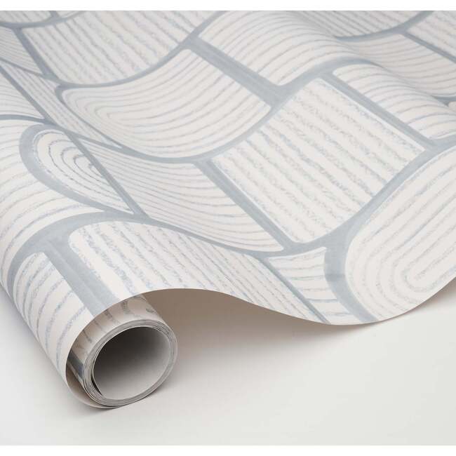 Bloomsbury 10-Yard Wallpaper, Cool Gray - Wallpaper - 5