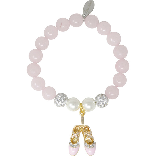 Pink Fancy Ballerina Pointe Shoes Bracelet