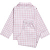 Margot Ballerina Pajama, Pale Pink Gingham - Pajamas - 2