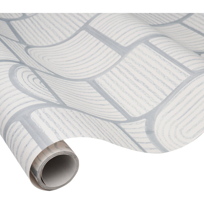 Bloomsbury 10-Yard Wallpaper, Cool Gray - Wallpaper - 9