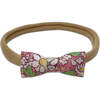 Itty Bitty Liberty of London Bow Headband, Pink Daisies - Hair Accessories - 1 - thumbnail