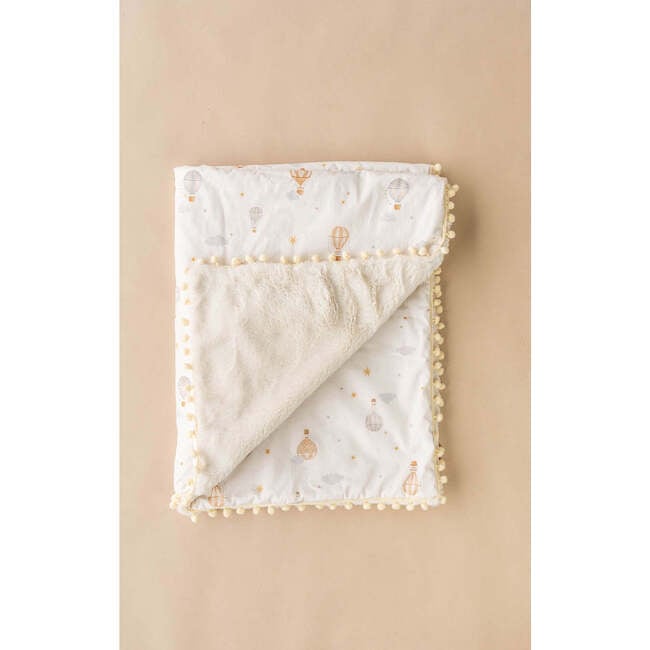 PomPom Blanket, Hot Balloon