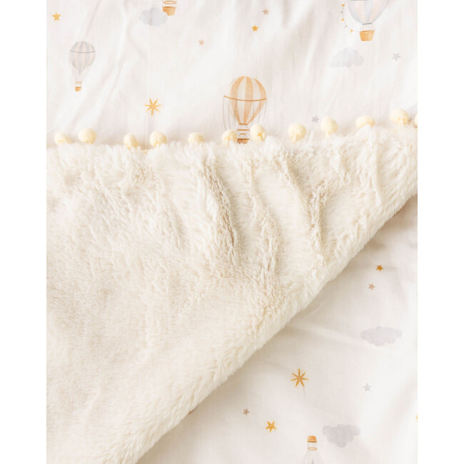 PomPom Blanket, Hot Balloon