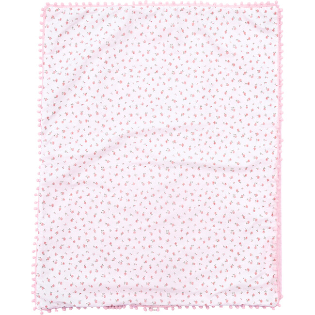 PomPom Blanket, Floral - Blankets - 3