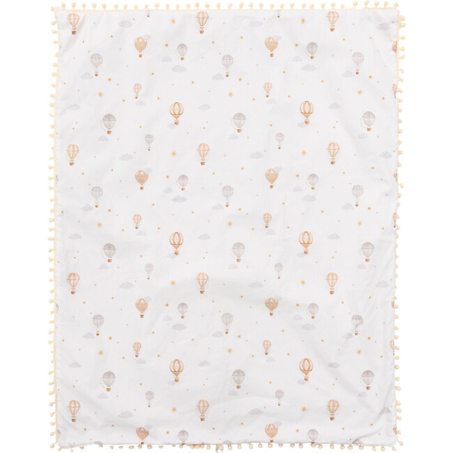 PomPom Blanket, Hot Balloon - Blankets - 4