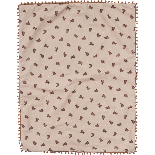 PomPom Blanket, Teddy - Blankets - 4