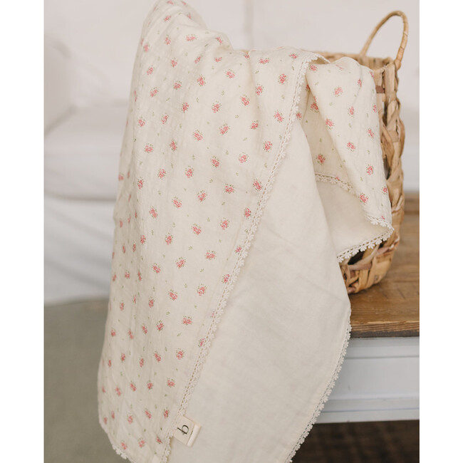 Blush Muslin Blanket - Blankets - 6