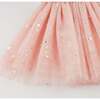Silver-Flecked Tulle Frill Tutu, Pale Pink - Tutus - 2 - thumbnail