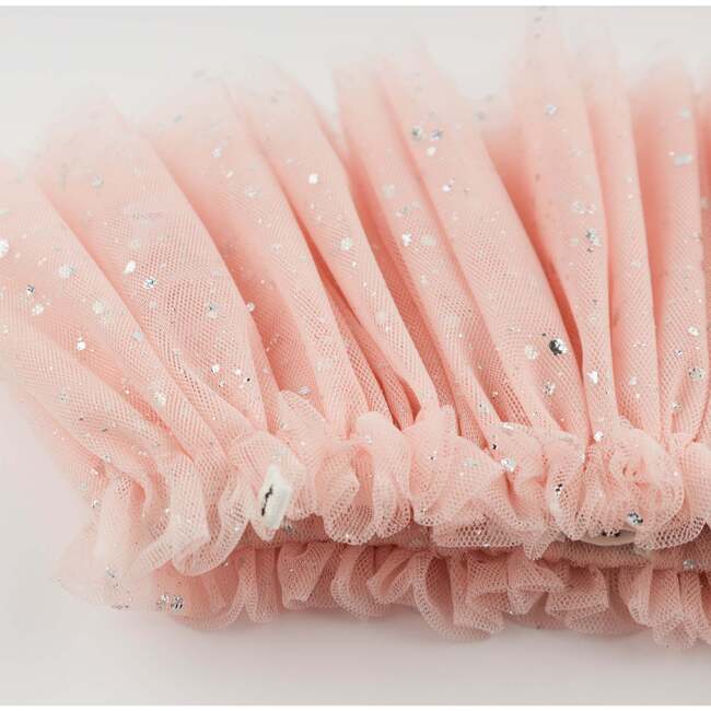 Silver-Flecked Tulle Frill Tutu, Pale Pink - Tutus - 3