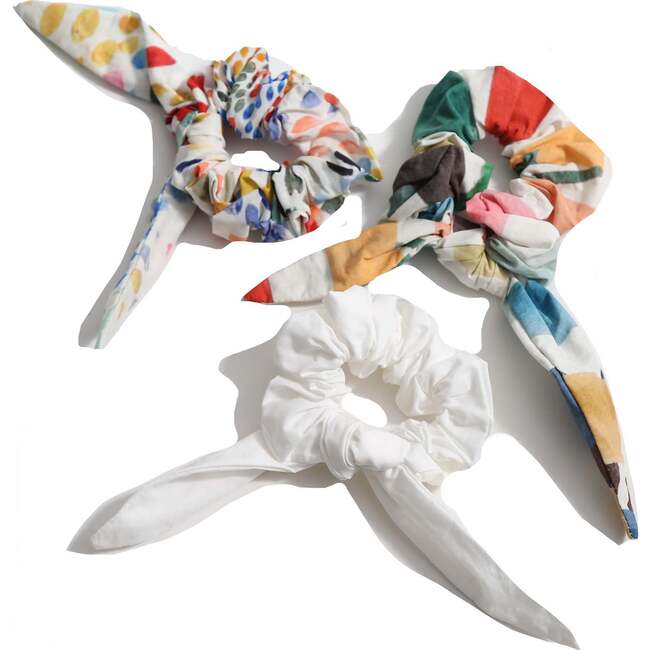 Petite Classic Scrunchie (Set of 3), Rainbow
