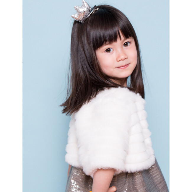 Lulu Hair Clip, Silver