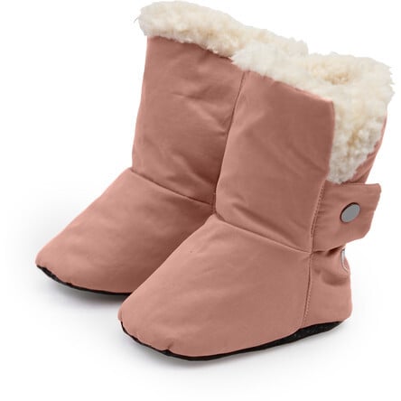 Benji Baby Booties, Rose Dawn Quilted - Booties - 8