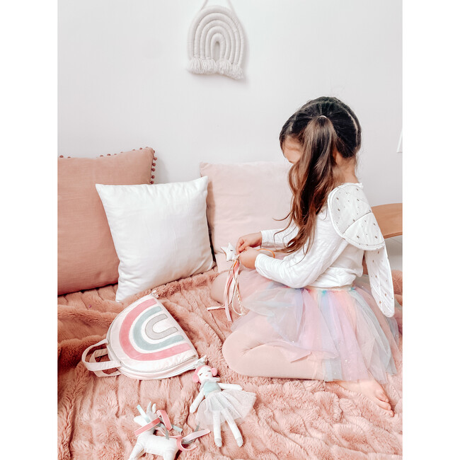 Rainbow Play Purse & Doll Set, Pink