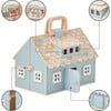 Quaint Little Cottage Portable Dollhouse - Powder Blue/Wood - Dollhouses - 7 - thumbnail