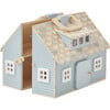 Quaint Little Cottage Portable Dollhouse - Powder Blue/Wood - Dollhouses - 10 - thumbnail