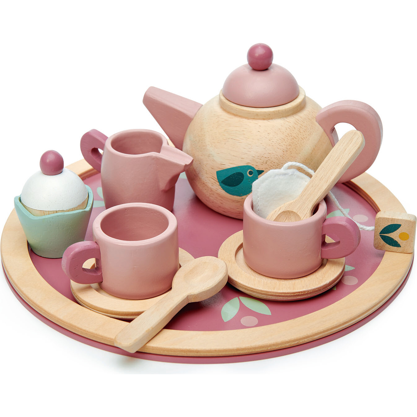 Birdie Tea Set - Tender Leaf Toys Play Food & Accessories | Maisonette