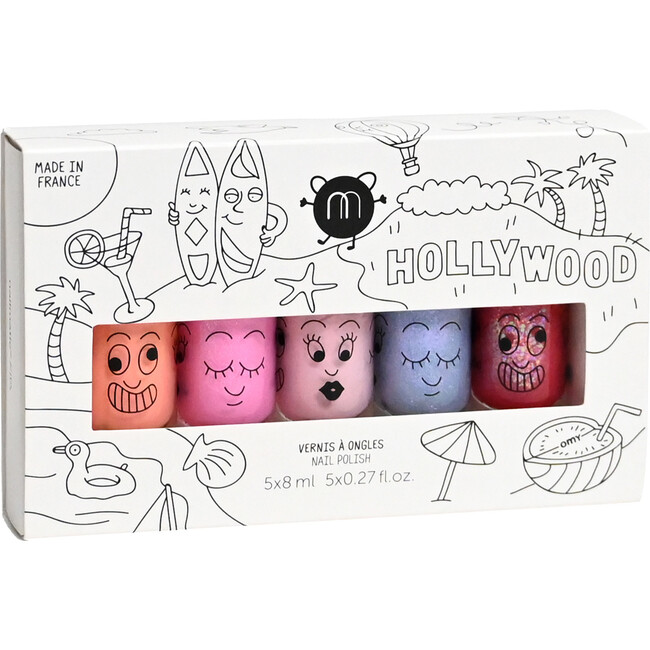 5pc Nail Polish Hollywood Set