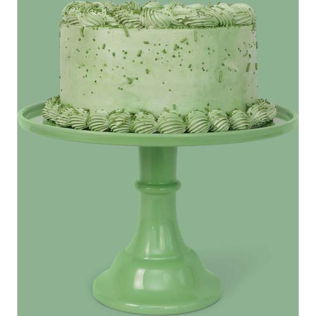 Sage Green Melamine Cake Stand
