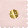 Dusky Pink Napkins, Large - Party - 2 - thumbnail