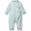 Cambridge Romper, Emerald Ticking - Rompers - 2 - thumbnail