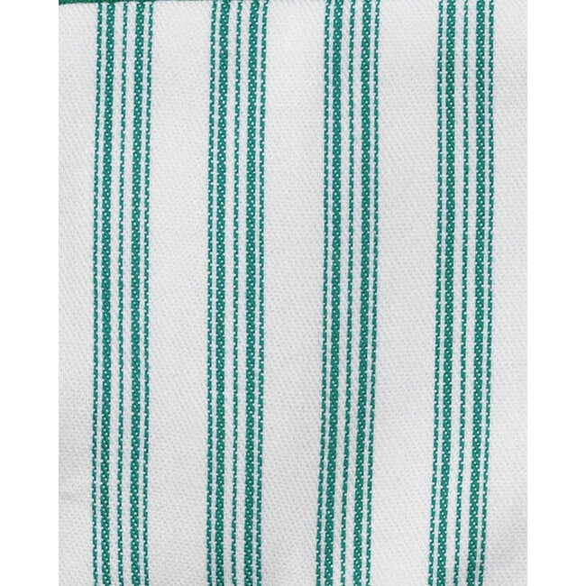 Pajama Set, Emerald Ticking - Pajamas - 4