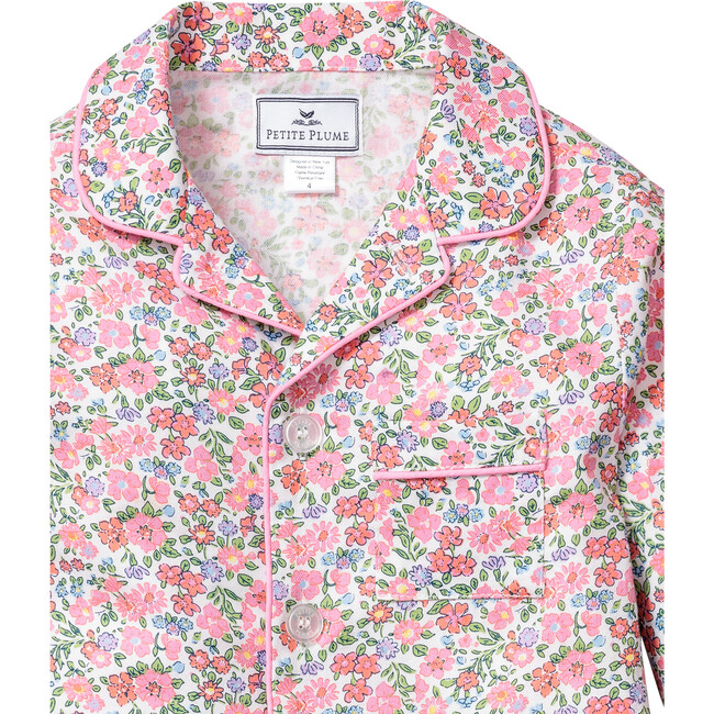 Pajama Set, Fleurs de Rose