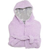 Cozy Switch Robe Reversible Glow in the Dark & Sherpa Robe for Kids, Orchid Bloom Kitten - Robes - 3