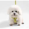 Teddy Bouclé Adjustable H Harness and Leash Walk Set with Poop Bag Pouch, Olive Green - Collars, Leashes & Harnesses - 6