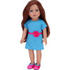 18" Doll Hailey Auburn Vinyl Doll - Dolls - 1 - thumbnail