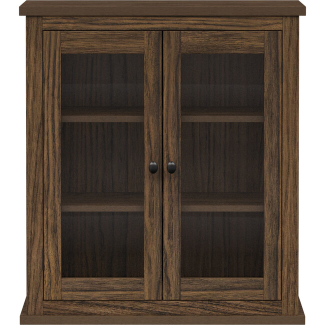 Teamson Home Donovan Removable Wall Cabinet, Walnut