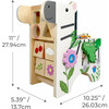 Toddler Zebra Activity Play Center with Xylophone, Multi - Musical - 7 - thumbnail