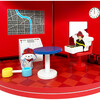 3-Story Fire Station Playset with 25 Figurines and Furnishings, Multi - Playsets - 6 - thumbnail