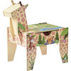Jungle Giraffe 2-in-1 Wooden Activity Table + 23Pc & 1 Car Included - Play Tables - 1 - thumbnail