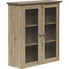 Teamson Home Connor Removable Wall Cabinet, Light Oak - Bathroom - 5 - thumbnail