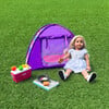 Sophia's by Teamson Kids - 18'' Doll - Smaller Tent & Sleeping Bag, Purple - Play Tents - 2 - thumbnail