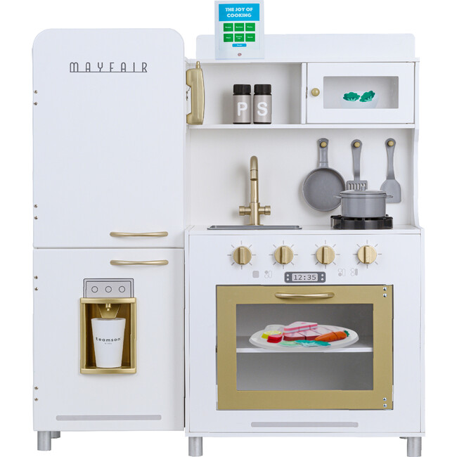 Bundle Little Chef Mayfair Retro Play Kitchen & Recipe Tablet