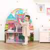 Olivia's Little World by Teamson Kids - Princess Castle 12" Doll House, Pink - Dollhouses - 2 - thumbnail