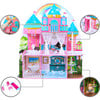 Olivia's Little World by Teamson Kids - Princess Castle 12" Doll House, Pink - Dollhouses - 5 - thumbnail