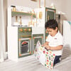 Versailles Deluxe Classic Play Kitchen, Olive green - Play Kitchens - 6 - thumbnail