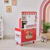 Teamson Kids Flip & Fry Wooden Burger Shop with 29 Pcs Accessories - Play Kitchens - 7 - thumbnail