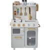 Little Chef Memphis Small Play Kitchen - Gray/Gold - Play Kitchens - 7 - thumbnail