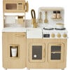 Little Chef Cyprus Medium Play Kitchen - Light Oak/White - Play Kitchens - 7 - thumbnail