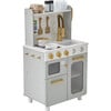 Little Chef Memphis Small Play Kitchen - Gray/Gold - Play Kitchens - 8 - thumbnail
