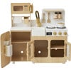Little Chef Cyprus Medium Play Kitchen - Light Oak/White - Play Kitchens - 8 - thumbnail