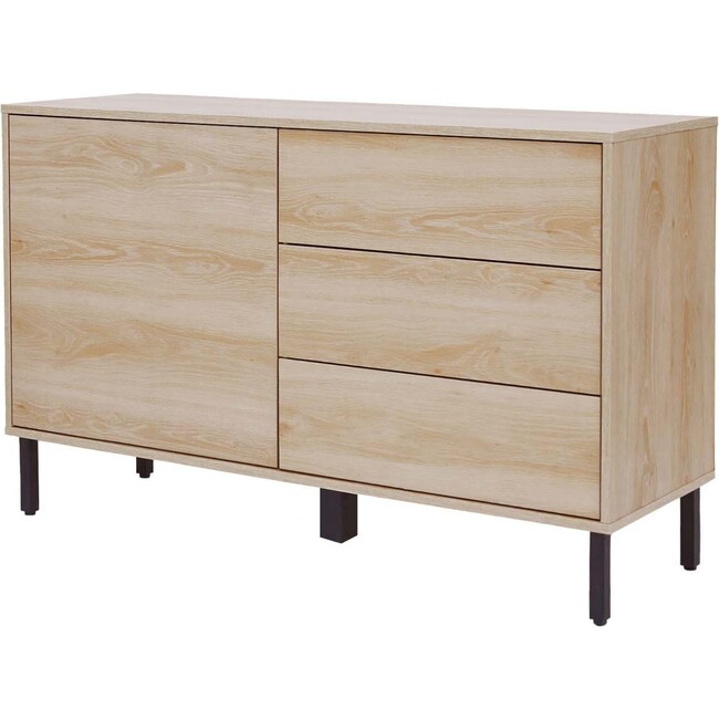 Cairo 3 Drawer Sideboard, Oak