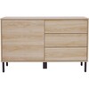 Cairo 3 Drawer Sideboard, Oak - Cabinets - 6 - thumbnail